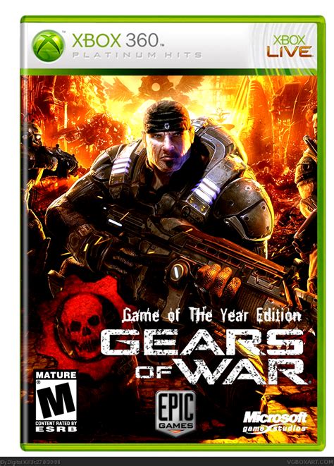 Gears Of War Xbox 360 Box Art Cover By Digital Kill3r 27