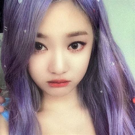 Pin By ♡ On Aespa Girls Album Girl Purple Hair