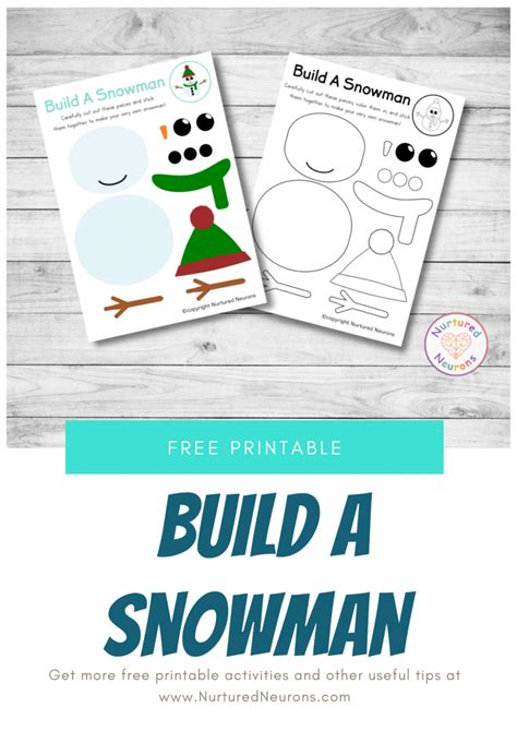 Build A Snowman Printable