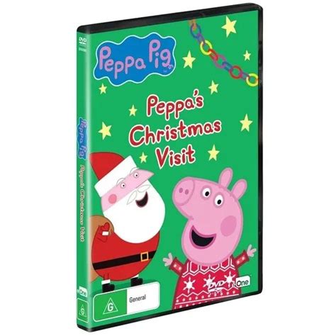 Peppa Pig Peppas Christmas Visit Dvd 2004 Pal Region 4 Brand New