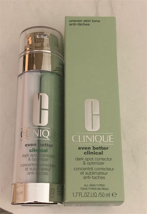 These results can be witnessed by all ethnicities in just 4 to 6 weeks. Clinique Even Better Clinical Dark Spot Corrector ...