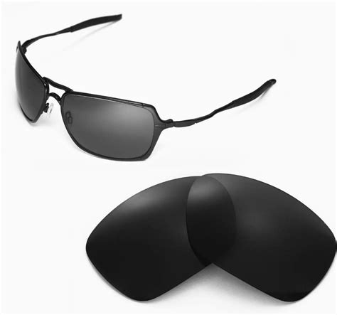 oakley inmate polarized black lenses walleva brand men s fashion watches and accessories