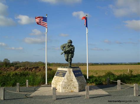 richard d winters leadership monument normandy war guide