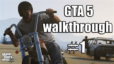 Gta 5 Walkthrough Part 1 Youtube
