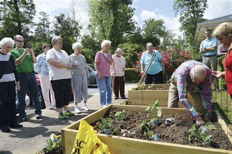 Seniors Show Green Thumbs Through Community Garden At New Merkle House