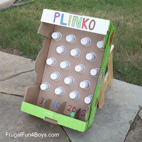 Cardboard Carnival Games Challenge For Kids Frugal Fun For Boys And