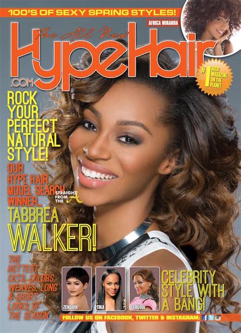 Supermodel Swag Rhoa Cynthia Bailey Covers ‘hype Hair Magazine