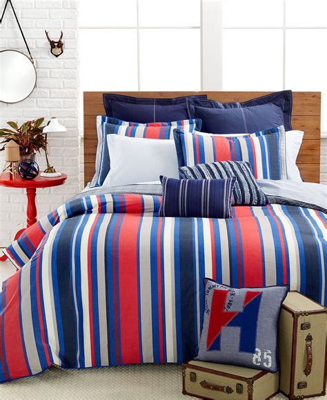 Loungewear set by tommy hilfiger. Tommy Hilfiger Veritas Stripe Comforter Sets - Bedding ...
