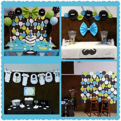 Maybe you would like to learn more about one of these? Baby boy shower.. Mustache and bow tie. Backdrop circle ...