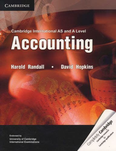 Cambridge international as and a level accounting.pdf : Cambridge International AS and A Level Accounting Textbook ...