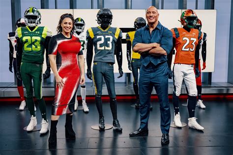 Xfl Teams Reveal Uniforms For 2023 Season