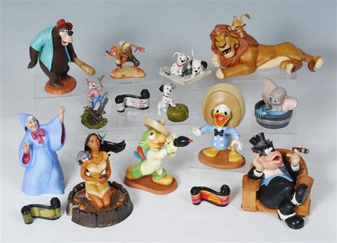 Estate Collection Of Walt Disney Collectible Figurines Mar 24 2013