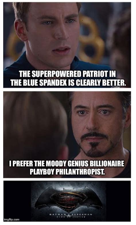 16 Incredibly Funny Captain America Vs Iron Man Memes Geeks On