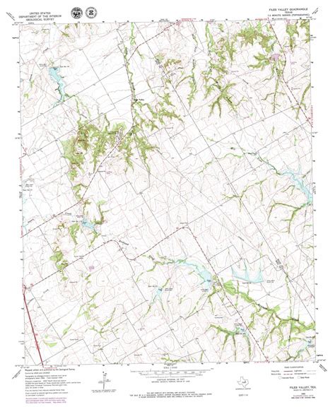 Files Valley Topographic Map Tx Usgs Topo Quad 32097b1
