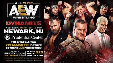 AEW: Dynamite Show Announced in New Jersey, New Match Announced for Next Week - TPWW