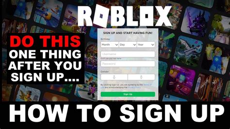 How To Make A Roblox Account 2020 Do This One Important Step Youtube