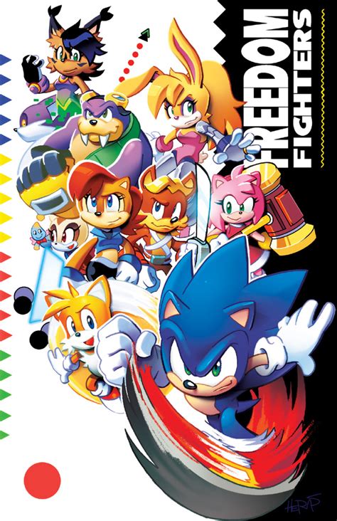 Sonic And The Freedom Fighters By Herms85 On Deviantart