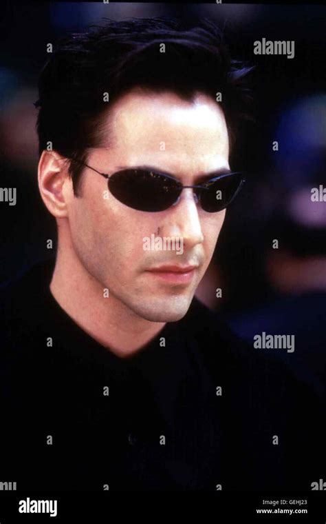 Keanu Reeves Local Caption 1999 Matrix The Matrix Stock