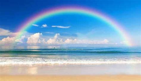 2016 10 11 195639 Beautiful Sea With A Rainbow In The Sky Photo