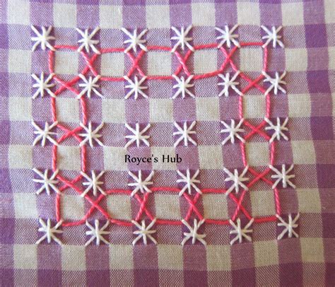 Gingham Embroidery Ribbon Lace Stitch Artofit