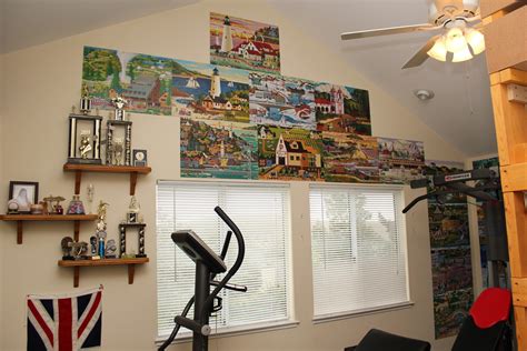 Gregs Blog 33 Puzzles On The Man Cave Walls
