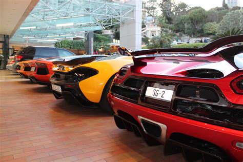 Supercar Paradise On The Streets Of Monaco During Top Marques Weekend