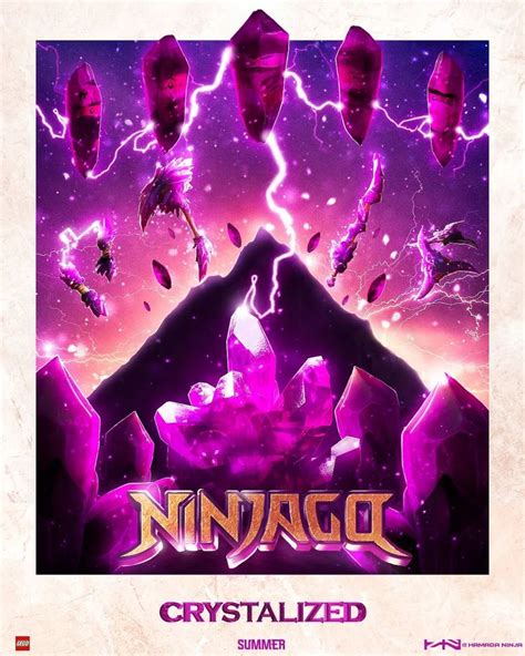 Mohamed Adels Instagram Post The First Ninjago Crystalized Poster I