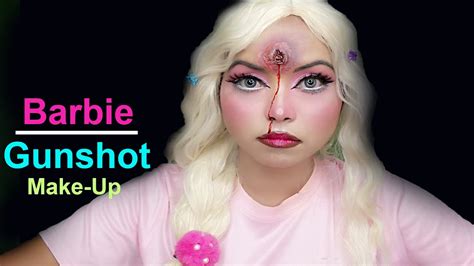 Gunshot Wound Sfx Makeup Tutorial ।। Barbie Gunshot Makeup Tutorial