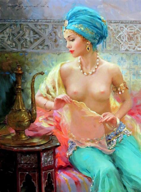 Konstantin Razumov Oriental Catherine La Rose The Poet Of Painting