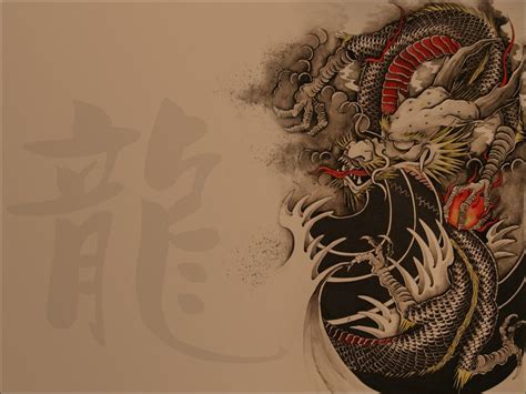Japanese Dragon Desktop Wallpapers Wallpaper Cave
