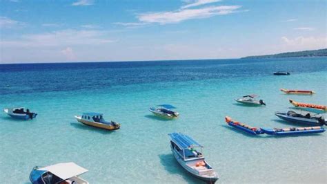 Wisata Pantai Indah Di Pulau Lanjukang Makassar Celebesmedia