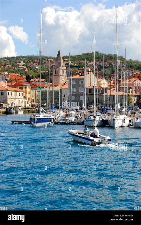 Muggia Harbor Harbour Italy Stock Photo Alamy