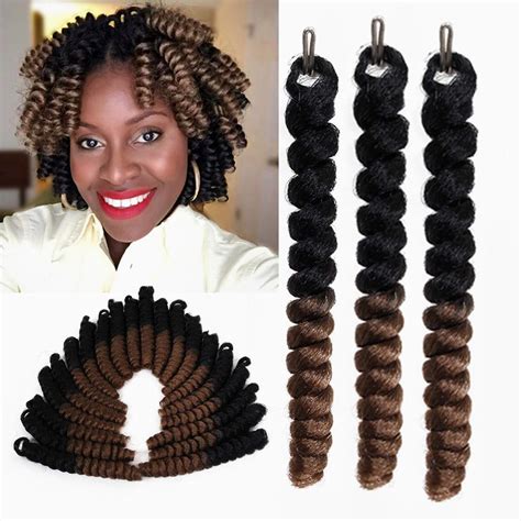 Buy Packs Synthetic Kanekalon Carrie Curl Twist Middle Size Spiral