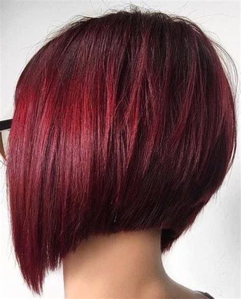 33 red bob haircut style for valentine s day sűrű haj frizurák hosszú frizura