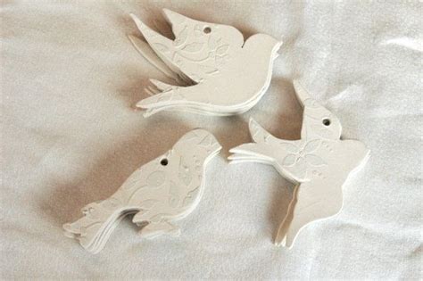 White Bird Ornaments Etsy Bird Ornaments How To Make Ornaments