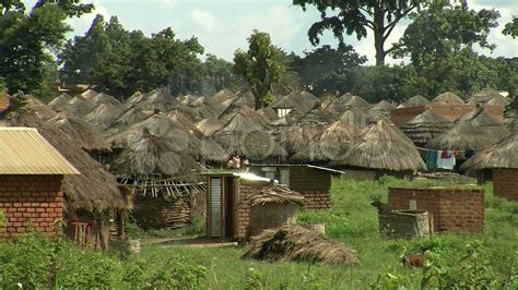 African Village Huts ~ Hd And 4k Stock Footage 8554303