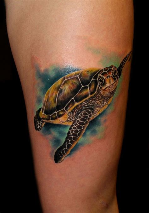 Discover thousands of free turtle tattoos & designs. Image result for realistic neck ocean tatttoo | Tatuajes de tortugas marinas, Tatuajes de ...