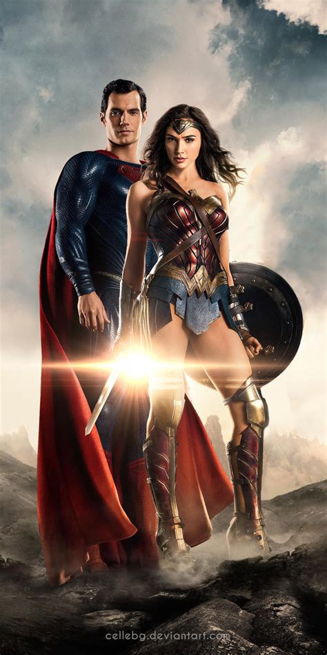 Justice League Superman Wonder Woman 4k 61 1080×2160 Android World
