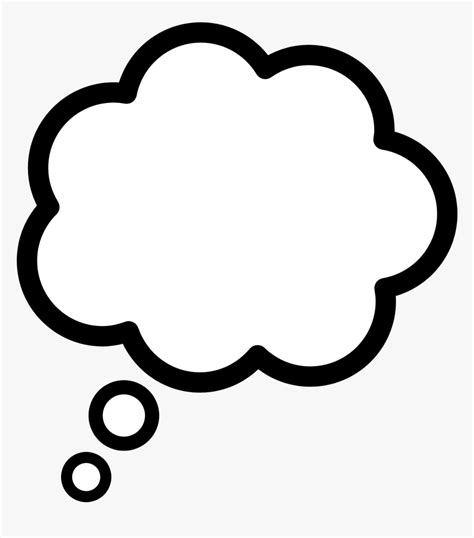 Thought Bubble Think Bubble Clipart Hd Png Download Transparent