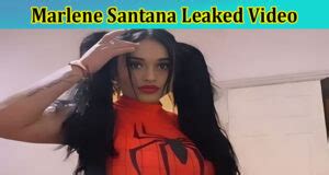 Full Original Video Marlene Santana Leaked Video Check The Content