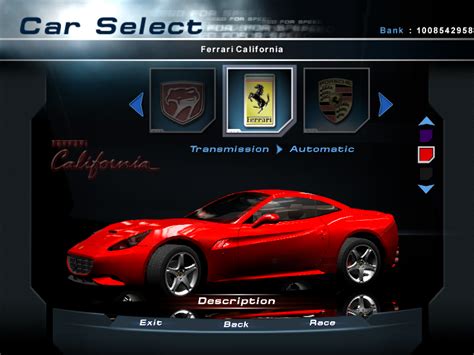 Need For Speed Hot Pursuit 2 Cars By Ferrari Nfscars