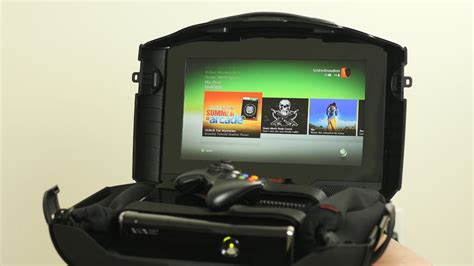 Review Gaems G155 Mobile Gaming Station Xbox 360 And Ps3 Youtube