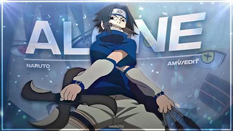 Naruto Alone Editamv Youtube