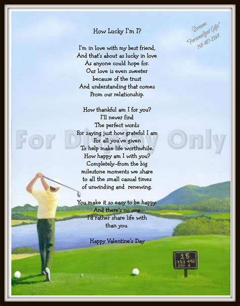 Golfer Funny Golf Poems