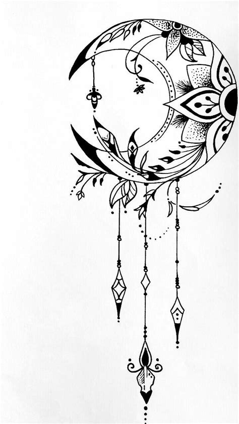 Pin By Ivona On Drawing In 2020 Dream Catcher Tattoo Design Mandala