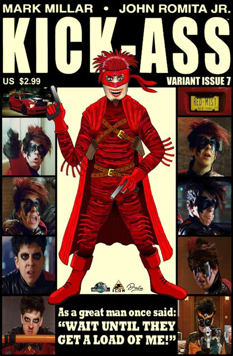 Kick Ass Comic Issue 7 Red Mist Variant By Davoe On Deviantart