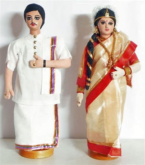 Tamil Bride And Bridegroom Indian Dolls Bride Dolls Couples Doll