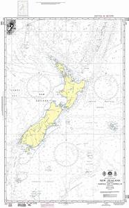 Nga Nautical Chart 600 New Zealand Including Norfolk And Campbell Islands