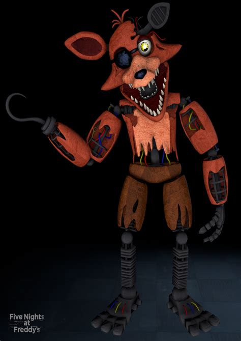 Sfm Fnaf Withered Foxy Poster By Mystic7mc On Deviantart