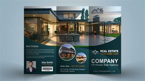 1 Best Free Trifold Brochure For Real Estate Psd Templates To Download